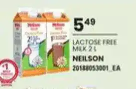Loblaws Lactose free milk neilson offer