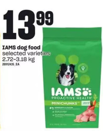 Zehrs Markets Iams dog food offer