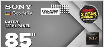 Visions Electronics Sony x90k smart tv 85" offer