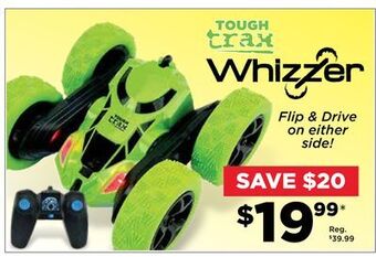 Showcase Tough trax whizzer offer