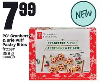 Independent Grocer Pc cranberry & brie puff pastry bites offer