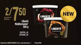 Independent Grocer Liberte mediterranee offer