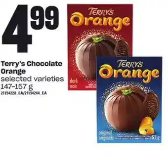 Independent Grocer Terry's chocolate orange offer