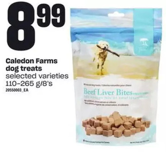Independent Grocer Caledon farms dog treats offer
