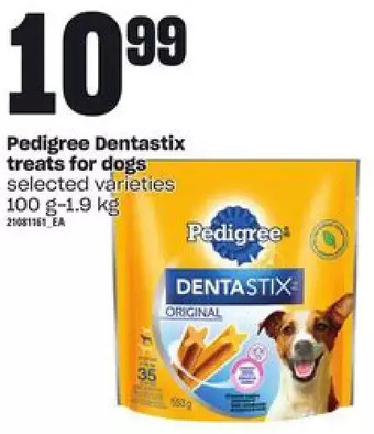 Independent Grocer Pedigree dentastix treats for dogs offer