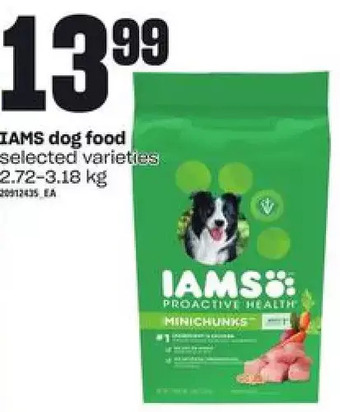 Independent Grocer Iams dog food offer