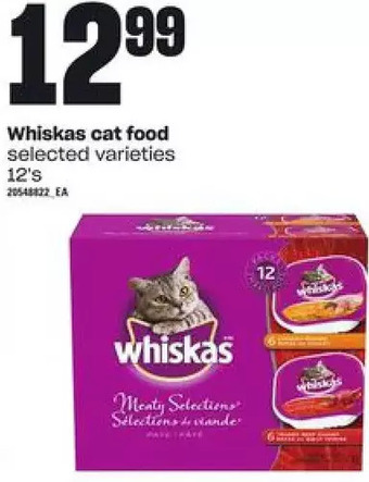 Independent Grocer Whiskas cat food offer