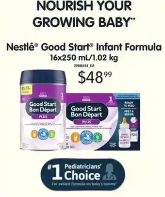 Independent Grocer Nestlé good start infant formula offer