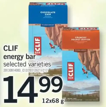 Fortinos Clif energy bar offer