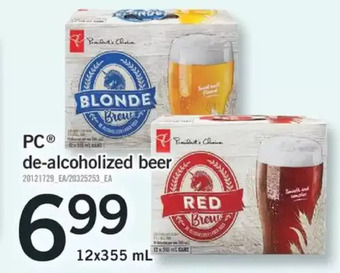 Fortinos Pc de-alcoholized beer offer