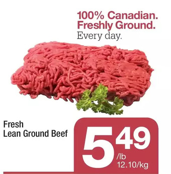 Highland Farms Fresh lean ground beef offer