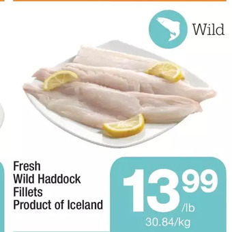 Highland Farms Fresh wild haddock fillets offer