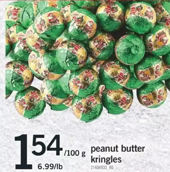 Fortinos Peanut butter kringles offer