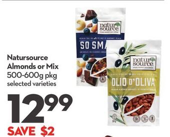 Longo's Natursource almonds or mix offer