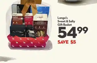 Longo's Longo's sweet & salty gift basket offer