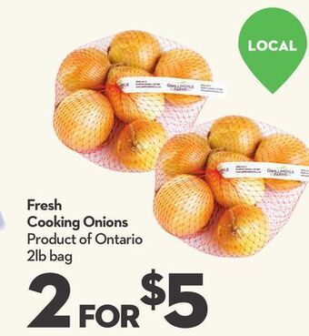 Longo's Fresh cooking onions offer