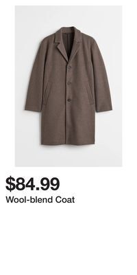H&M Wool-blend coat offer