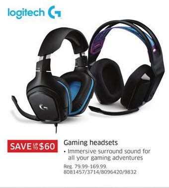 The Source Logitech gaming headsets offer