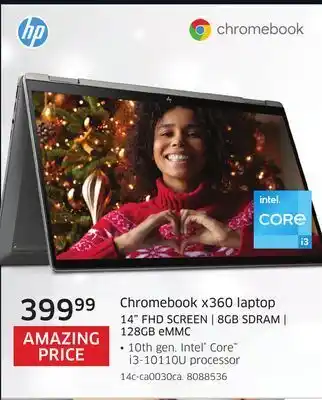 The Source Hp chromebook x360 laptop offer