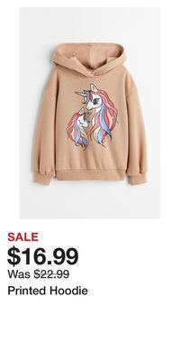 H&M Printed hoodie offer