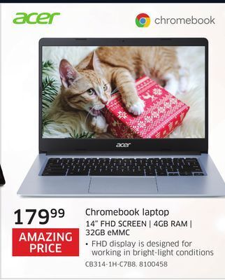 The Source Acer chromebook laptop offer