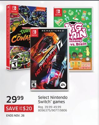 The Source Select nintendo switch games offer