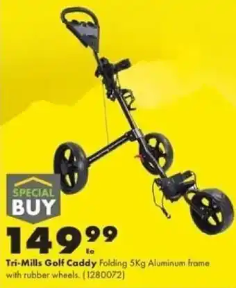 Kent Tri-Mills Golf Caddy Folding 5kg offer