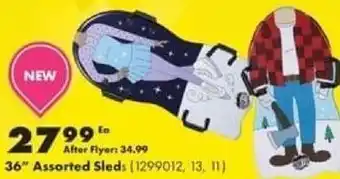 Kent 36" Assorted Sleds offer