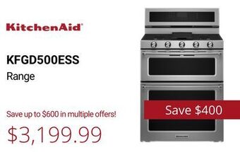Canadian Appliance Source Kitchenaid range offer