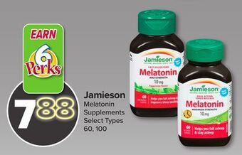 PharmaChoice Jamieson melatonin supplements offer