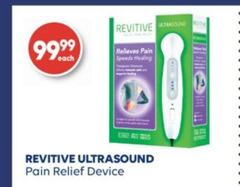 Wellwise by Shoppers Revitive ultrasound pain relief device offer