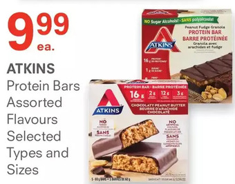 Atkins protein bars