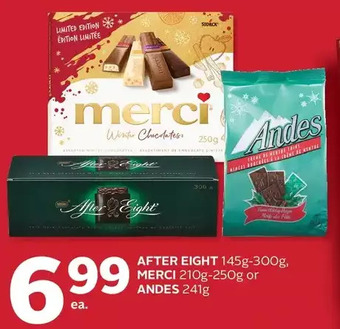 Rexall After eight, merci or andes offer