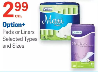 Remedy's RX Option+ pads or liners offer