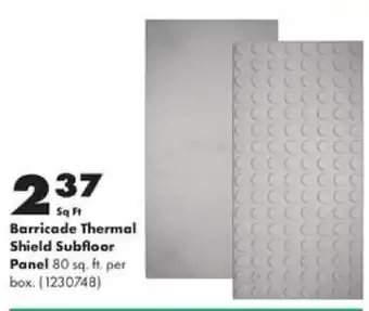 Kent Barricade Thermal Shield Subfloor Panel offer