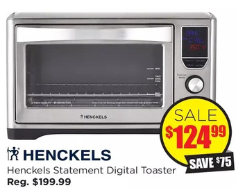 Kitchen Stuff Plus Henckels statement digital toaster offer