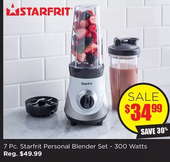 Kitchen Stuff Plus 7 pc. starfrit personal blender set offer