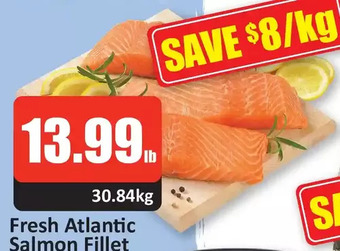 Starsky Fresh atlantic salmon fillet offer
