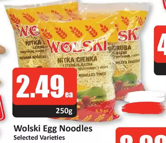 Starsky Wolski egg noodles offer