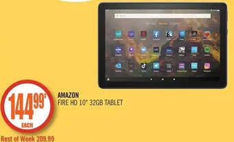 Shoppers Drug Mart Amazon fire hd 10" 32gb tablet offer