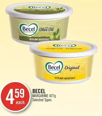 Shoppers Drug Mart Becel margarine 427g offer