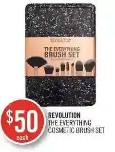 Shoppers Drug Mart Revolution the everything cosmetic brush set offer