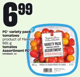 Independent City Market Pc® variety pack tomatoes, 681 g offer