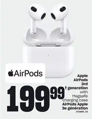 Independent City Market Apple airpods 3rd generation offer
