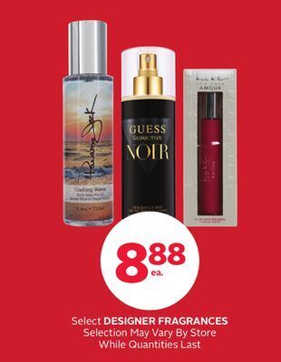 Rexall Select designer fragrances offer