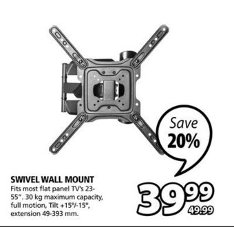 JYSK Swivel wall mount offer