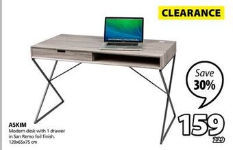 JYSK Askim desk offer