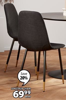 JYSK Jonstrup chair offer
