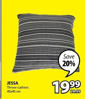 JYSK Jessa throw cushion offer