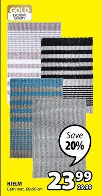 JYSK Hjelm bath mat offer